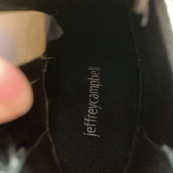 Jeffrey Campbell white and gold STUDD Booties Boots Size 7 New - Picture 5 of 9